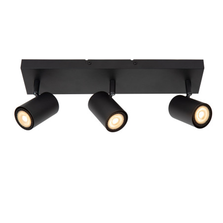 Lampa sufitowa Amigo | 3 reflektory | Lucide | Czarna