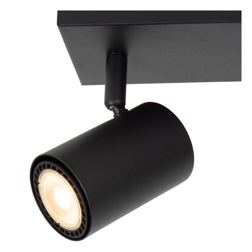 Lampa sufitowa Amigo | 3 reflektory | Lucide | Czarna