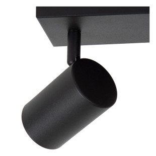 Lampa sufitowa Amigo | 3 reflektory | Lucide | Czarna