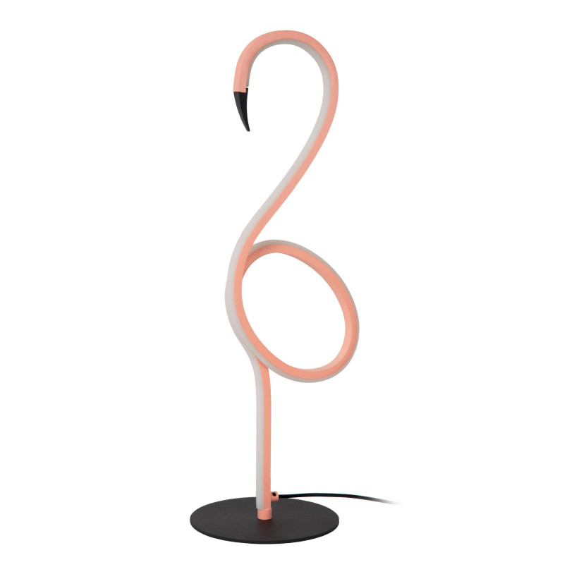 Lampa Flamingo Lucide - Różowa, LED, dla Dziewczynki