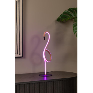 Lampa Flamingo Lucide - Różowa, LED, dla Dziewczynki