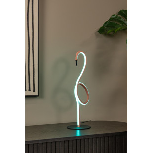Lampa Flamingo Lucide - Różowa, LED, dla Dziewczynki
