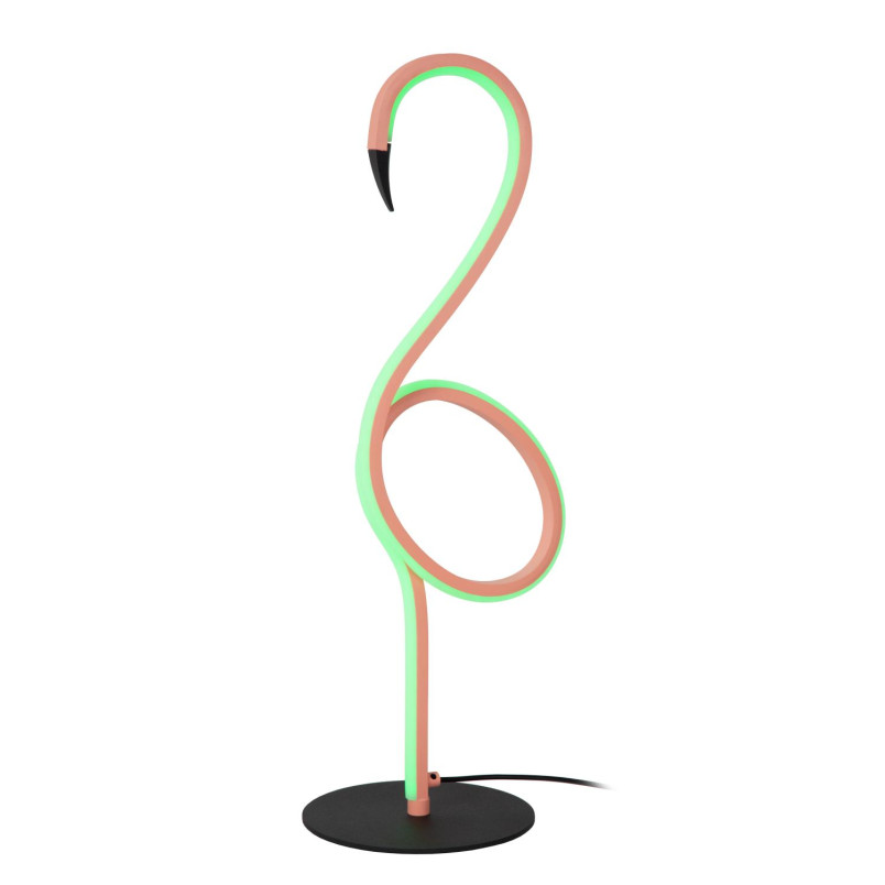 Lampa Flamingo Lucide - Różowa, LED, dla Dziewczynki