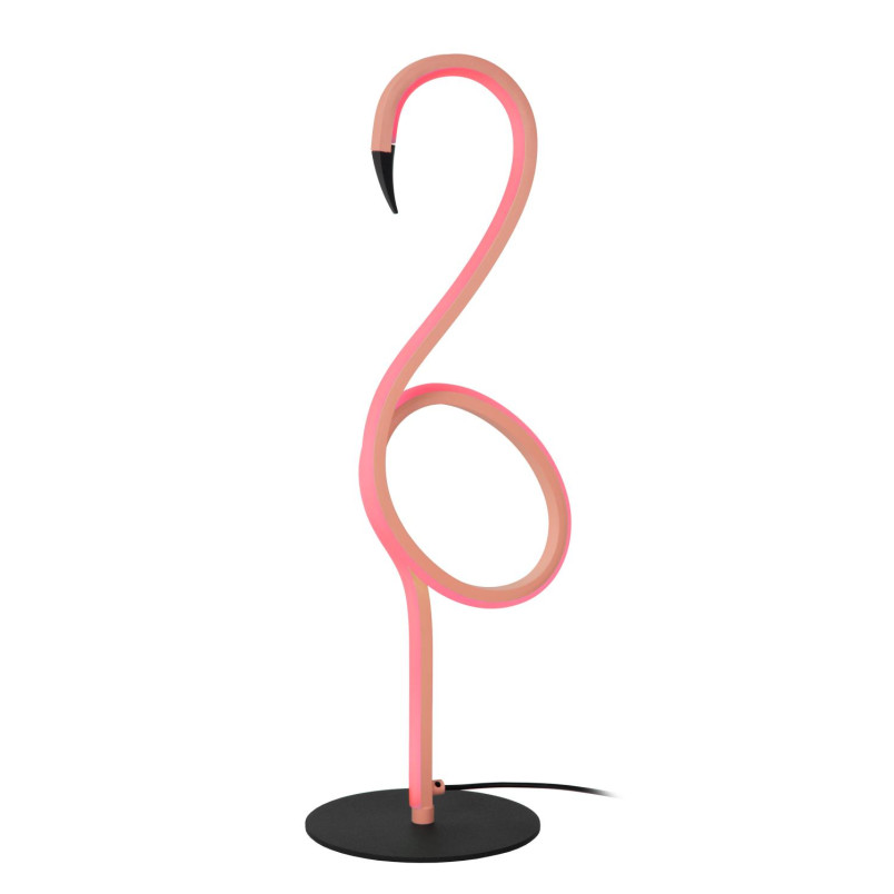 Lampa Flamingo Lucide - Różowa, LED, dla Dziewczynki