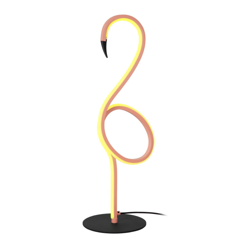 Lampa Flamingo Lucide - Różowa, LED, dla Dziewczynki