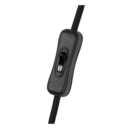 Lampa stołowa Kala Lucide | Beżowo-czarna | Rustykalny styl