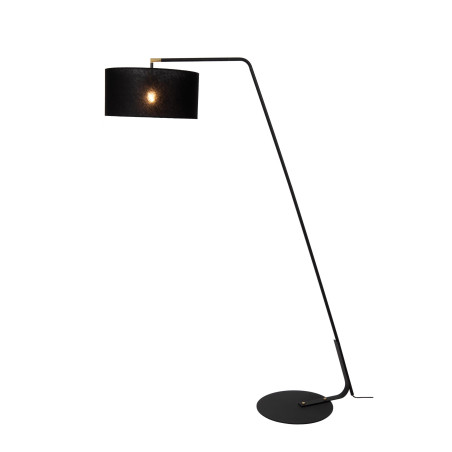 Lampa podłogowa Kelso czarna | Lucide - Eleganckie oświetlenie
