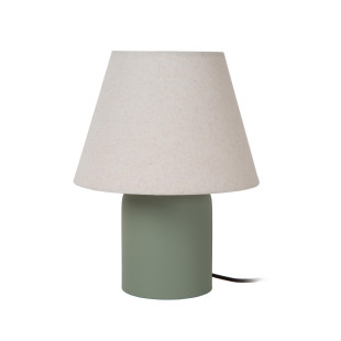 Lampa stołowa Macia Lucide: Zielono-kremowa elegancja | Lucide