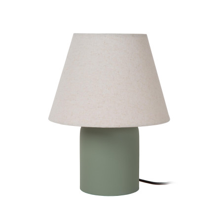 Lampa stołowa Macia Lucide: Zielono-kremowa elegancja | Lucide