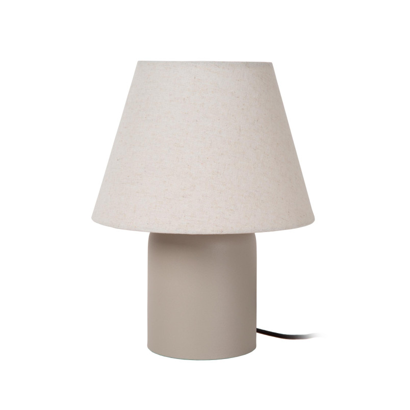 Lampa Ceramiczna Macia Kremowa Lucide | Styl Japandi