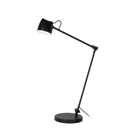 Lampa biurkowa LED Milne Lucide | Ściemniacz, Czarna