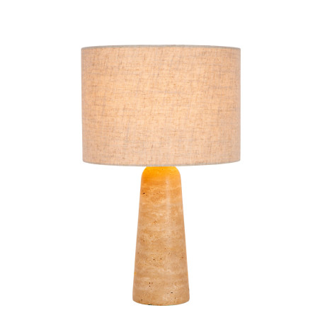 Lampa stołowa Nimue taupe | Lucide - Elegancki design