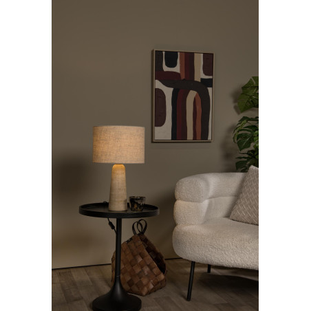 Lampa stołowa Nimue taupe | Lucide - Elegancki design
