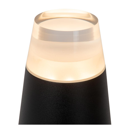 Lampa ogrodowa Lucide Opus LED czarna - nowoczesne oświetlenie
