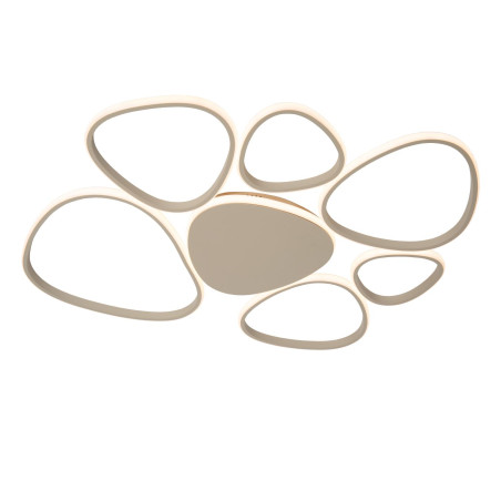 Plafon LED Samling Lucide | Ściemniacz, 90cm, Taupe