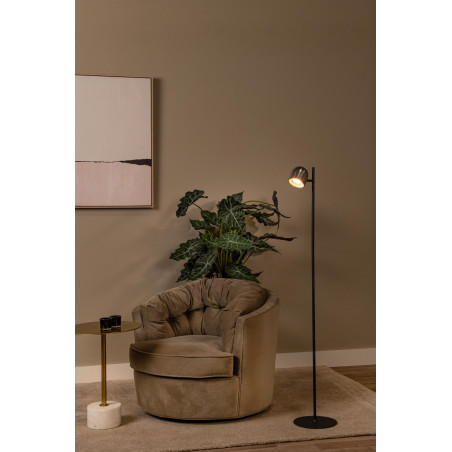 Lampa podłogowa Lucide Skanska Rech - Regulacja, LED, Czarny