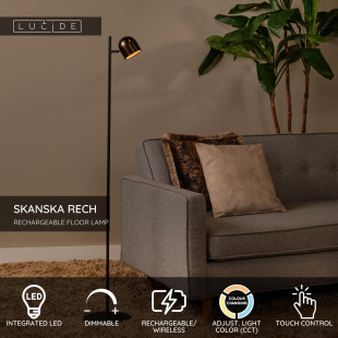 Lampa podłogowa LED Lucide Skanska Rech - Regulacja światła