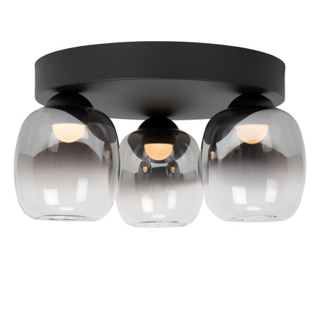 Plafon Tamino Lucide | Szkło Dymione, LED 36cm - Kup Teraz!