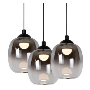 Lampa wisząca Tamino LED - Lucide | Szkło dymione, 5 punktów