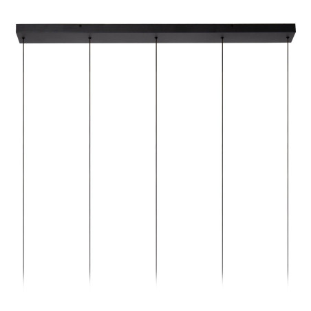 Lampa wisząca Tamino LED - Lucide | Szkło dymione, 5 punktów