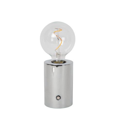 Lampa stołowa VIVO Lucide - Chrom, Loft, LED
