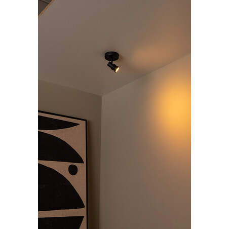 Reflektor sufitowy Kianti czarny Lucide | Sklep z lampami