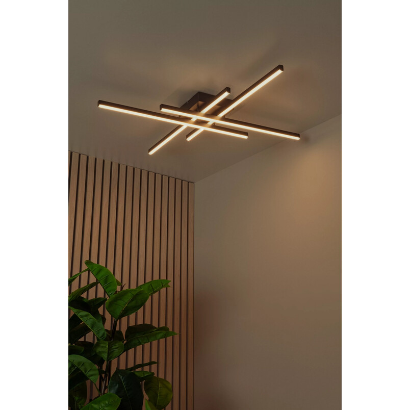 Plafon LED Lucide Novak - Nowoczesny, Ściemnialny, 80cm