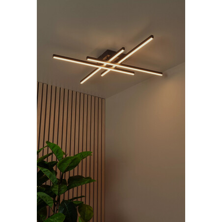 Plafon LED Lucide Novak - Nowoczesny, Ściemnialny, 80cm