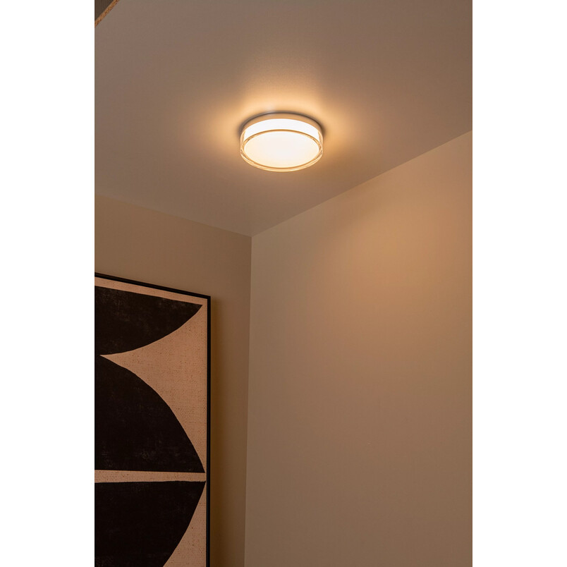 Plafon LED Lucide Plano: Ściemniacz, 2700-4000K, IP44