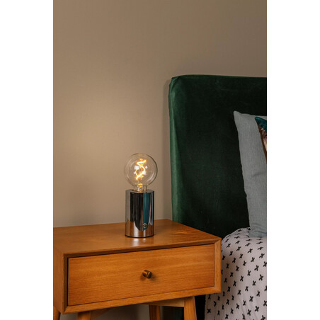 Lampa stołowa VIVO Lucide - Chrom, Loft, LED