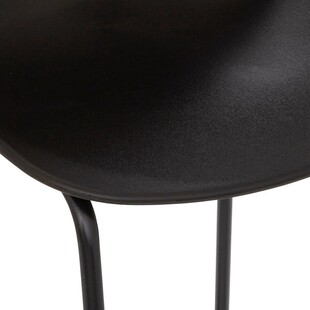 Krzesło barowe Otac czarne Nordivo | Nowoczesny design