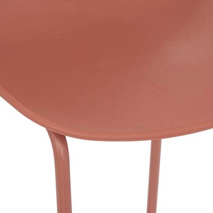 Krzesło barowe Otac terracotta | Nordivo - Nowoczesny design