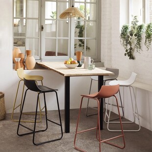 Krzesło barowe Otac terracotta | Nordivo - Nowoczesny design