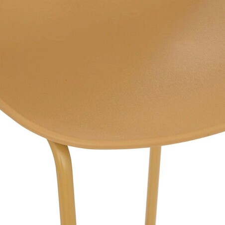 Krzesło barowe żółte Nordivo Otac | Nowoczesny design