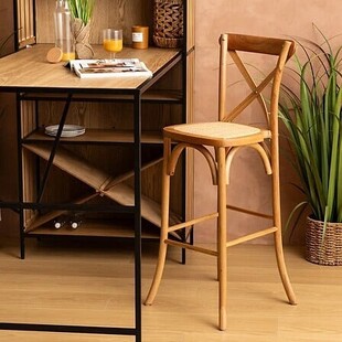 Krzesło barowe Isak dąb - Nordivo | Elegancki design