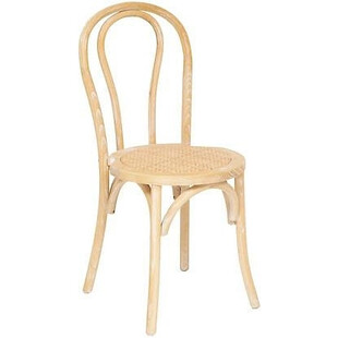 Krzesło Drevo Nordivo: Gięte drewno z rattanem | Skandynawski Design