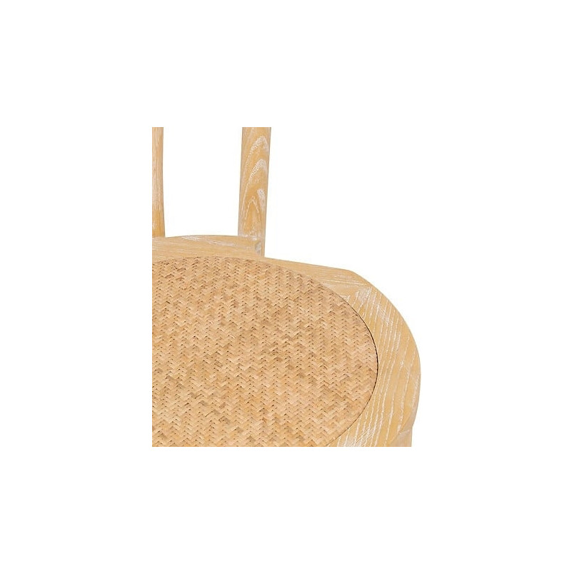Krzesło Drevo Nordivo: Gięte drewno z rattanem | Skandynawski Design