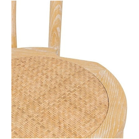 Krzesło Drevo Nordivo: Gięte drewno z rattanem | Skandynawski Design