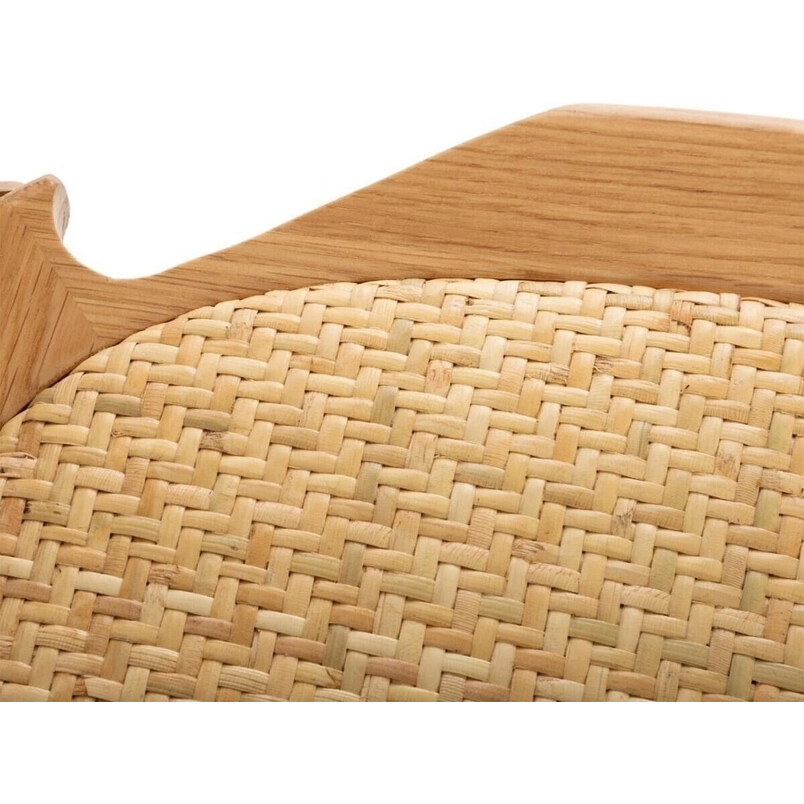 Krzesło Rustykalne Isak Nordivo | Naturalne Drewno i Rattan