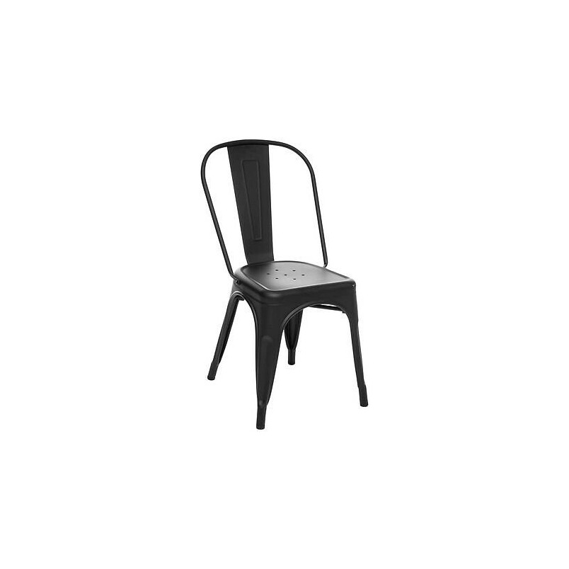 Krzesło metalowe Paris Edge czarne - Nordivo | Elegancki design