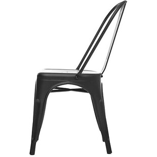 Krzesło metalowe Paris Edge czarne - Nordivo | Elegancki design