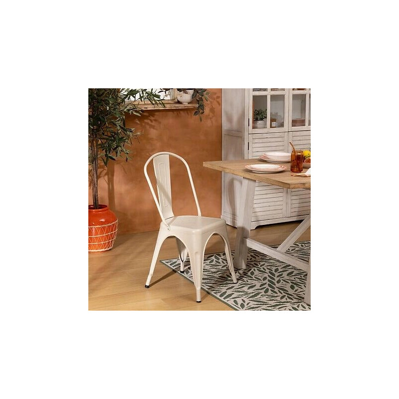 Krzesło Paris Edge kremowe | Nordivo - Nowoczesny Design