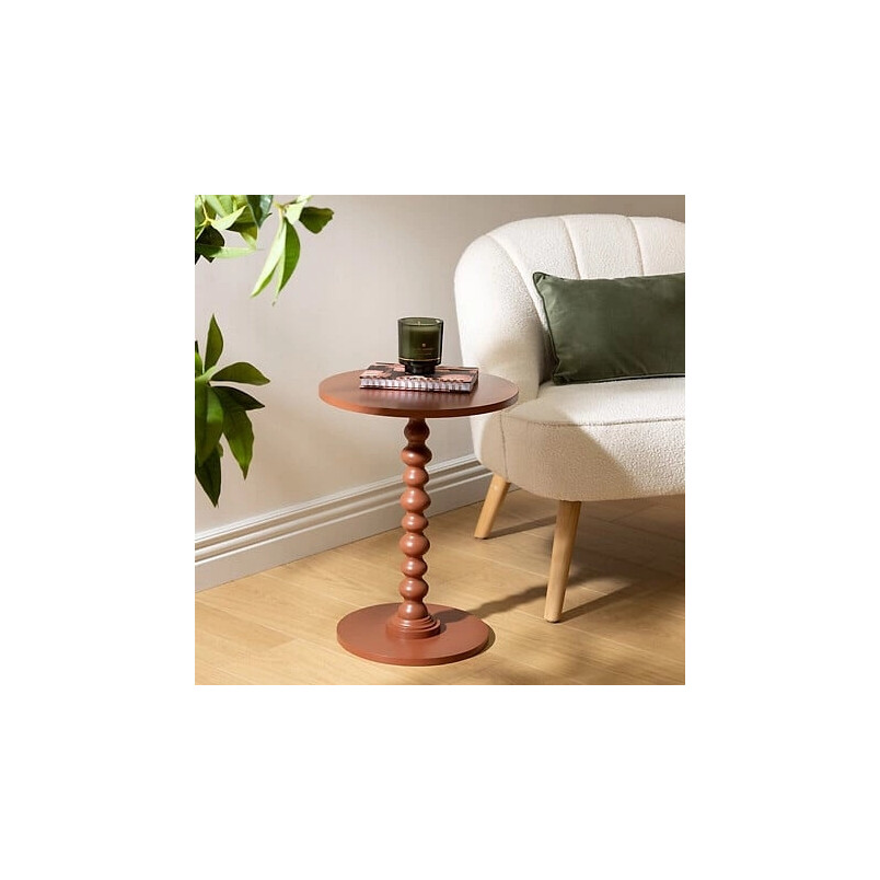 Stolik boczny Alix terracotta | Nordivo - Stylowy i funkcjonalny