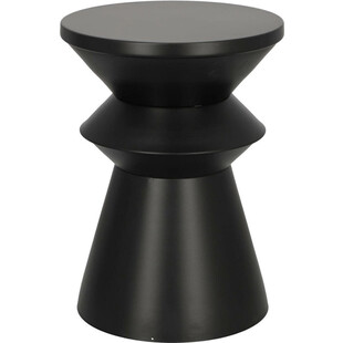Stolik boczny metalowy Sohan 36cm czarny - Nordivo