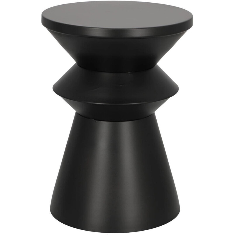 Stolik boczny metalowy Sohan 36cm czarny - Nordivo