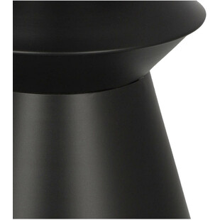 Stolik boczny metalowy Sohan 36cm czarny - Nordivo