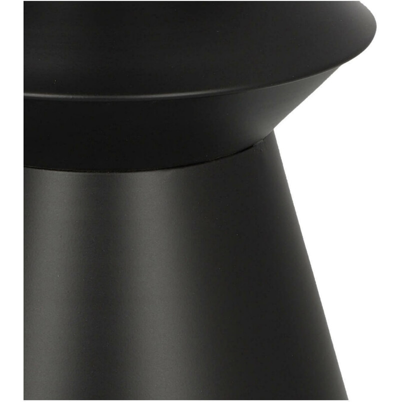Stolik boczny metalowy Sohan 36cm czarny - Nordivo