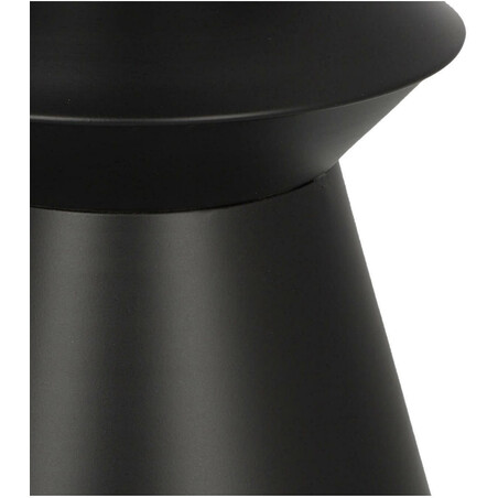Stolik boczny metalowy Sohan 36cm czarny - Nordivo