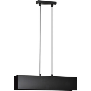 Lampa wisząca Gentor 48cm czarna | Emibig - Minimalistyczny design