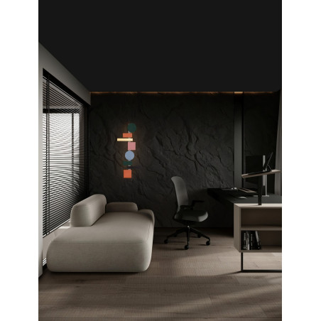 Kinkiet LED Gromat 105cm - Multikolor | Decolab24